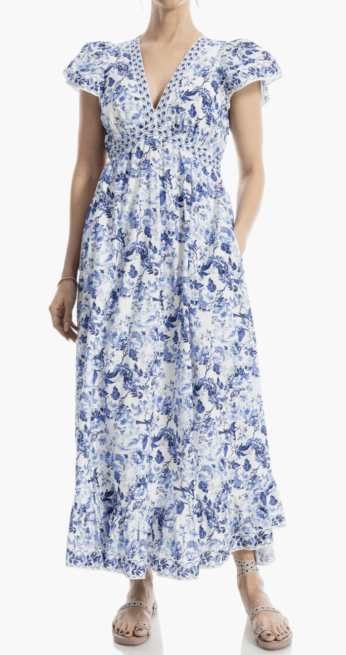 Summer Dresses That Don’t Show Bra Straps tania stephens 50 is not old  blue white floral